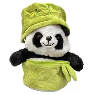 عروسک مدل پاندا سوپرایزی ارتفاع 20 سانتی متر