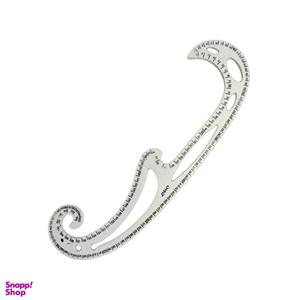 خط کش خیاطی گلچین مدل پیستوله کد7
