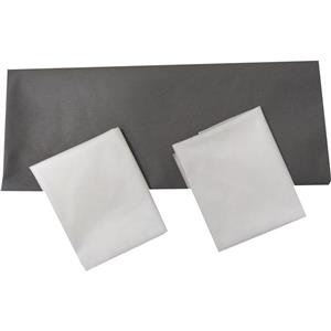 سرویس ملحفه یکبار مصرف مدل D160200gray دو نفره سه تکه