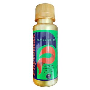 کود کامل NPK 25-25-25 فیتومکس مدل فینیش حجم 100 میلی لیتر
