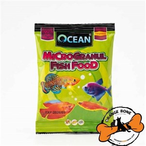 غذا ماهی آکواریوم اوشن مدل mini granul وزن 20 گرم