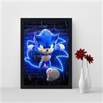 استیکر و تابلو کودک و نوزاد طرح سونیک مدل Sonic 02