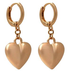گوشواره زنانه ژوپینگ مدل قلبی کد TE-209