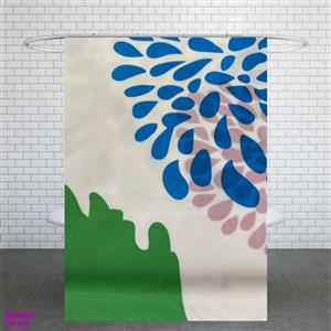 پرده حمام کد PH334 سایز 180x180 سانتی متر