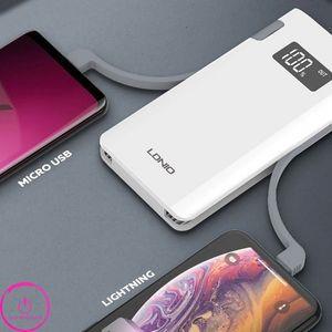 پاوربانک الدینیو مدل PL1004 ظرفیت 10000 میلی آمپر ساعت