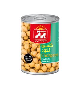 کنسرو نخود برتر مقدار 420 گرم Bartar Chickpeas Canned 420Gr