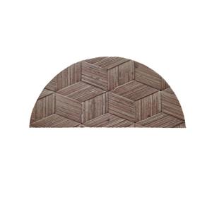 پادری مدل نیم دایره طرح کلاسیک کد 8018 سایز 90×45 سانتی متر