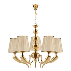 لوستر 5 شعله کارنتیس مدل آلیسا کد KT-08