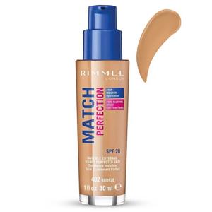 کرم پودر ریمل لاندن سری Match Perfection شماره 402 Rimmel London Match Perfection Foundation No 402