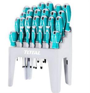 پیچ گوشتی توتال مدل THT250626مجموعه 26 عددی