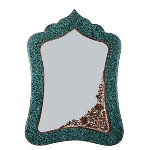 آینه فیروزه کوبی آقاجانی  کد F107 -