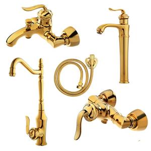 ست شیرآلات نایریکا مدل هلن کد B-01 مجموعه 5 عددی