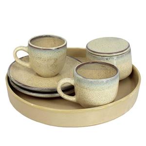 سرویس چایخوری سرامیکی 4 پارچه کد sad-8
