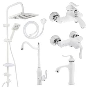 ست شیرآلات نایریکا مدل هلن کد WK-02 مجموعه 6 عددی