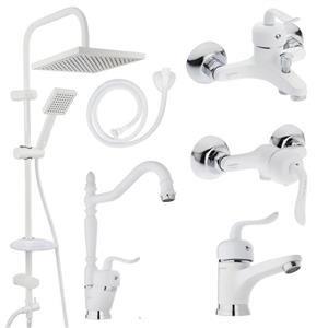 ست شیرآلات نایریکا مدل  قاجاری کد W-02 یونیورست مجموعه 6 عددی