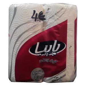 دستمال حوله ای پاپیا مدل اولترا بسته 4 عددی