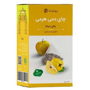 چای سیاه کیسه ای حاوی به و سیب پپتنا بسته 10 عددی