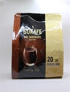 پودر هات چاکلت سوکافه - 25 گرم بسته 20 عددی