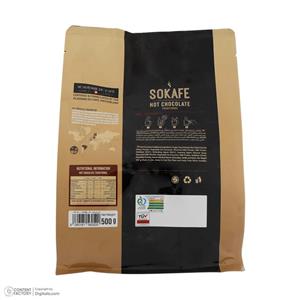 پودر هات چاکلت سوکافه - 25 گرم بسته 20 عددی