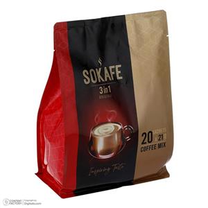 کافی میکس سوکافه - 21 گرم بسته 20 عددی