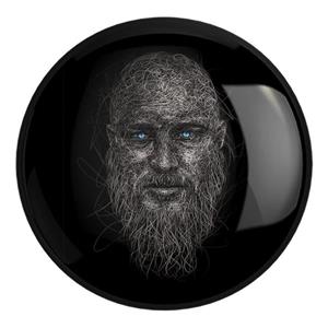پیکسل خندالو طرح رگنار سریال وایکینگ ها Vikings کد 29125 مدل بزرگ
