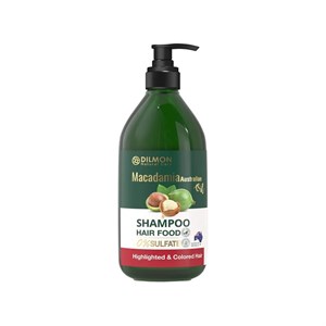 شامپو تثبیت رنگ دیلمون مدل Macadamia حجم 385 میلی لیتر