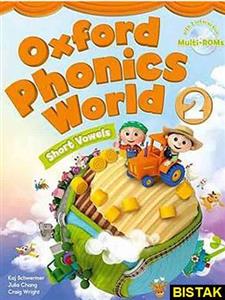 Oxford Phonics World 2 اکسفورد فونیکس دو S.B W.B DVD 