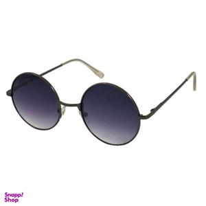 عینک آفتابی مدل Round Metal Dark Grey