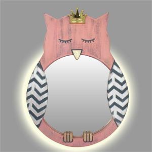 آینه مدل بک لایت طرح جغد