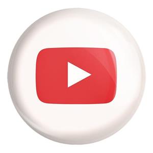 پیکسل خندالو طرح یوتیوب YouTube کد 8427 مدل بزرگ