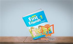 British First Friends 1+SB+WB+MathBook+DVD گلاسه رحلی