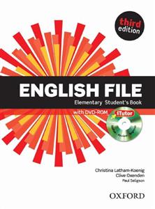   3rd+SB+WB+DVD گلاسه رحلی English File Elementary