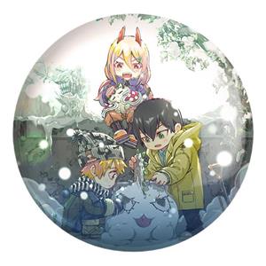 پیکسل خندالو طرح اکی و پاور و دنجی انیمه مرد اره ای Chainsaw Man کد 22323 مدل بزرگ