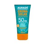 کرم ضد آفتاب بدون رنگ آگرادو SPF 50 مدل A  ‌مناسب انواع پوست حجم 100 میلی‌لیتر