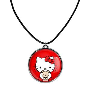 گردنبند خندالو مدل هلو کیتی Hello Kitty کد 2473924745