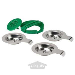 اسلایسر ایکیا مدل TABBERAS کد 53276  بسته 3 عددی به همراه دسته نگهدارده