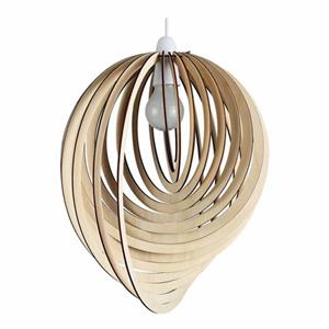 لوستر مدل چراغ آویز چوبی کد L19