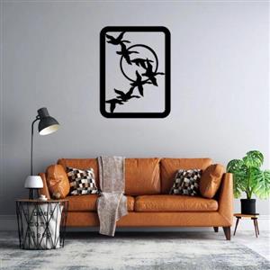 دیوارکوب ماهوت طرح قاب پرنده و خورشید