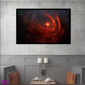 تابلو بکلیت طرح خورشید و کهکشان مدل B-S4475