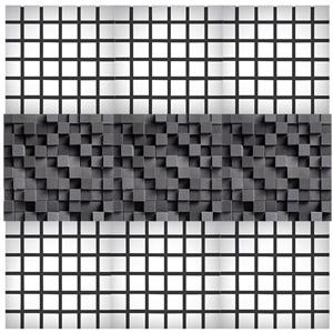 پنل آکوستیک مدل ترکیبی فلکسی پل 50 و مولتی فیوزر DC2 وین مجموعه 9 عددی