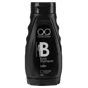 شامپو بدن کیو اند مدل Quality Queen Black حجم 300 میلی لیتر Q And Body Shampoo 300ml 