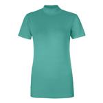 تی شرت آستین کوتاه زنانه برنس مدل باربارا-41 رنگ سبز روشن