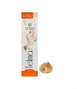 رنگ مو تلما مدل Low Ammonia شماره 10.04 حجم 100 میلی لیتر رنگ تافی رویال