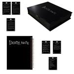 دفتر یادداشت مشایخ طرح انیمه مدل DEATHNOTE کد L100 به همراه جعبه و فتوکارت بسته 8 عددی