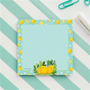 کاغذ یادداشت طوطی دیزاین مدل نوت پد طرح لیمو کد NP-08