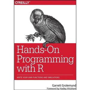 کتاب Hands-On Programming with R اثر جمعی از نویسندگان انتشارات OReilly Media