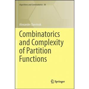 کتاب Combinatorics and Complexity of Partition Functions اثر Alexander Barvinok انتشارات Springer 