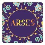 مگنت کاکتی طرح اسم آرسس arses مدل گل و بلبل کد mg11631