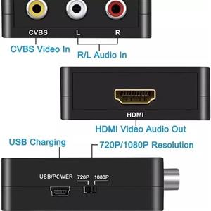 مبدل AV به HDMI امانکا مدل AMANKA AV03-FR