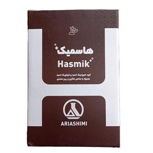 کود هیومیک اسید وفولیک اسید به همراه عناصر ریز مغذی آریاشیمی مدل هاسمیک وزن 1500 گرم